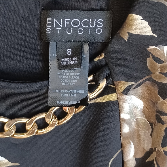 Enfocus Studio Floral Midi Dress - Picture 6 of 7